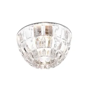 Светильник потолочный Max Light Crystal 13 MR16 с диодной подсветкой прозрачный