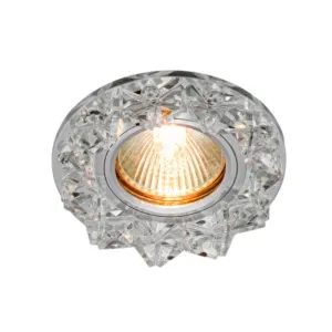 Светильник потолочный Max Light Crystal 55 MR16 ограненное стекло прозрачный