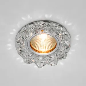 Светильник потолочный Max Light Crystal 55 MR16 ограненное стекло прозрачный