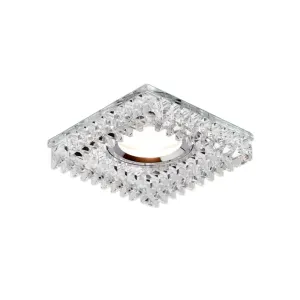 Светильник потолочный Max Light Crystal 25 MR16 ограненное стекло прозрачный