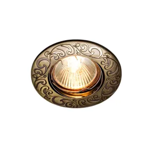 Светильник потолочный Max Light Cast 65 Green Antique Brass