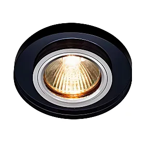 Светильник потолочный Max Light Crystal 65 Black ограненное стекло МR16 черный