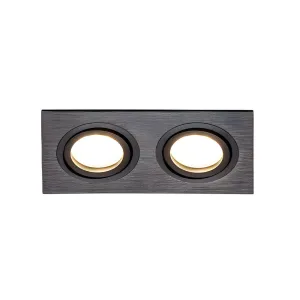 Светильник потолочный Max Light Cast 80 Brushed Black MR16 черный