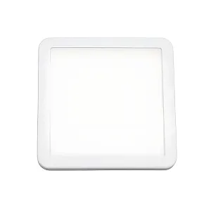 Панель светодиодная Max Light LPS 8W U 4200K 145/105 мм алюминий белый