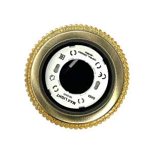 Светильник потолочный Max Light Crystal LED 33 GX53 бронза