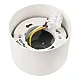 Светильник накладной Max Light Cast 85 White GX53 алюминиевое литье круглый белый