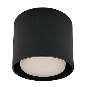 Светильник накладной Max Light Cast 85 White GХ53 алюминиевое литье круглый черный