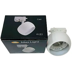Светильник трековый Max Light Cast 203 GX53 White белый