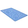 Коврик для ванной Shahintex PP голубой 50*80 мм