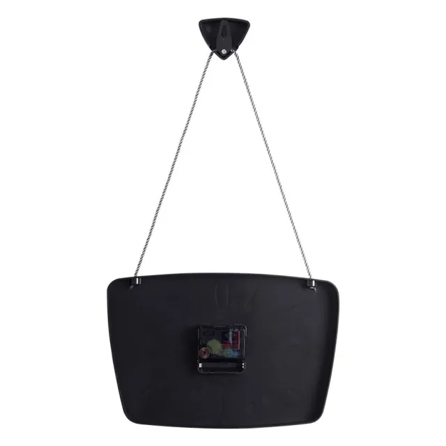 Часы настенные Рубин 2618-001 Ретро черные с серебром 27*18*2 см см