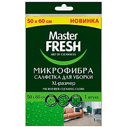 Салфетка для пола Master Fresh С0006050 микрофибра XL-size 50*60 см Салфетка для пола Master Fresh С0006050 микрофибра XL-size 50*60 см