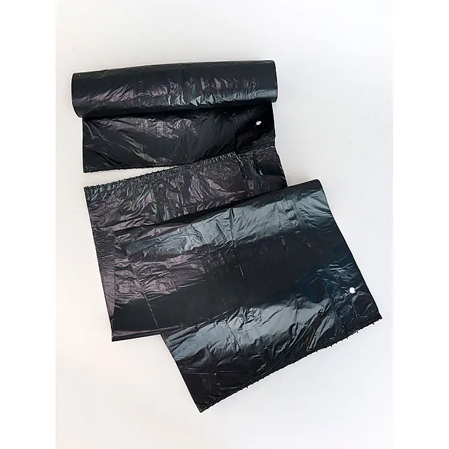 Пакеты для мусора Avikomp Стандарт 3381 с завязками черные 35 л 15 шт