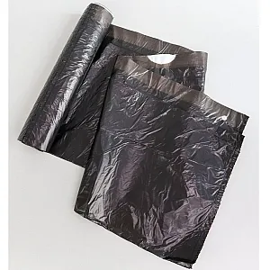 Пакеты для мусора Avikomp Стандарт 3398 с завязками черные 60 л 10 шт