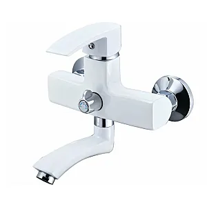 Смеситель для ванны Econoce EC0271WT серия 270 D35-A белый