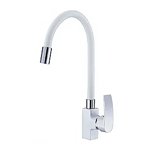 Смеситель для кухни Econoce EC0274WT серия 270 D35-A белый