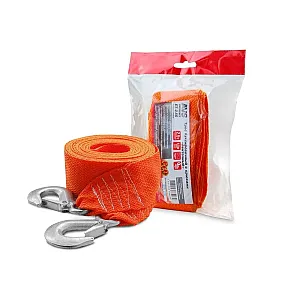 Трос буксировочный AVS ЕТ-2.5S с крюками 2.5 т