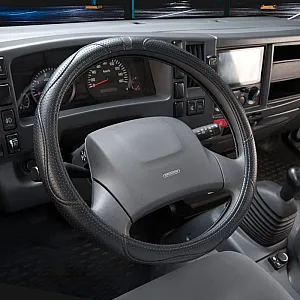 Оплетка экокожа Skyway  Art-7 L черная