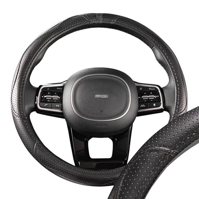 Оплетка экокожа Skyway Art-7 M черная