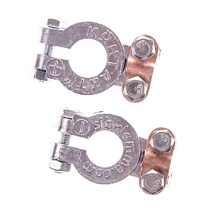 Клеммы свинцовые Skyway S06701001 европейские 001 2 шт