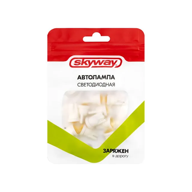 Автолампа диодная Skyway S08201080 T10/W5W 12V 1 COB