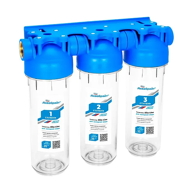 Фильтр Аквабрайт Стандарт Slim Line АБФ-3 3/4