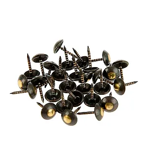 Гвозди декоративные 1.3*16 мм Techkrep Сфера 9.5 мм бронза ренессанс 30 шт