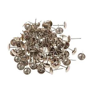 Гвозди декоративные 1.3*16 мм Techkrep Сфера 11 мм никель 30 шт