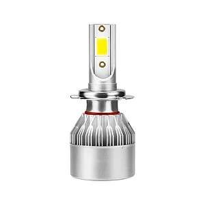 Автолампа-LED Skyway Аtom S08701004 H7 12/24V C6  радиатор и вентилятор 2 шт