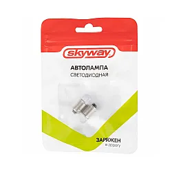Автолампа диодная Skyway S08201290 T8.5/T4W 12V 2 SMD 2 шт
