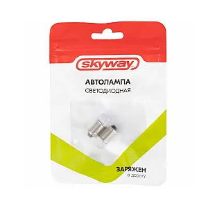 Автолампа диодная Skyway S08201290 T8.5/T4W 12V 2 SMD 2 шт