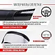 Оплетка экокожа Skyway Carbon- 1 M Черно/Серая