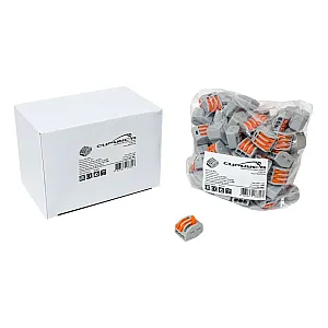 Соединительная клемма СириусА с рычагами 3 отверстия 100 шт