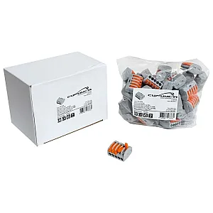 Соединительная клемма СириусА с рычагами 5 отверстий 50 шт