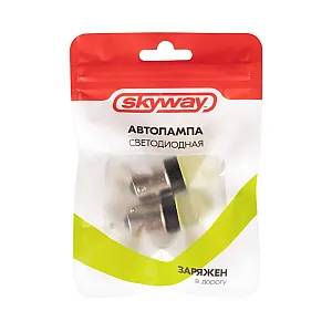 Автолампа диодная Skyway S08201430 S25/P21/5W 12V 1 COB 2 шт