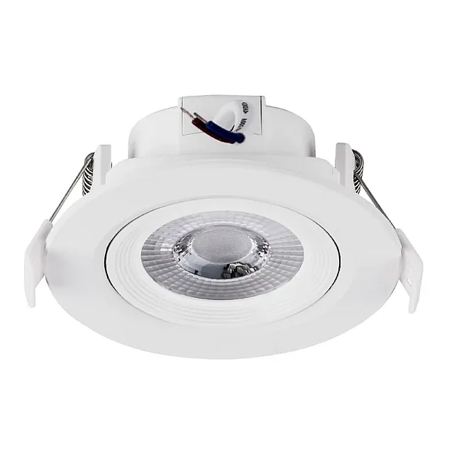 Светильник точечный Lumin-arte COB-DLL5W-YR SMD LED 5W 3000K 325LM 85*38 мм поворотный металл/пластик