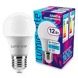 Лампа светодиодная Lumin-arte LSTD-A60 12Bт 6500К Е27 3/100