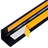 Уголок алюминиевый ПилотПро 13690 QuickStick 20*20*1 мм 2 м черный муар