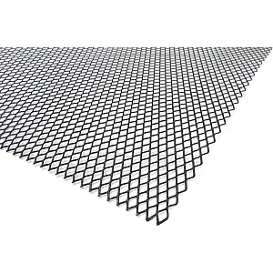 Лист алюминиевый ПилотПро 14583 декоративный ПВЛ TR10 0.8*250*500 мм черный