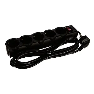 Сетевой фильтр Perfeo Powerx 8544429009 5 розеток черный 1.8 м