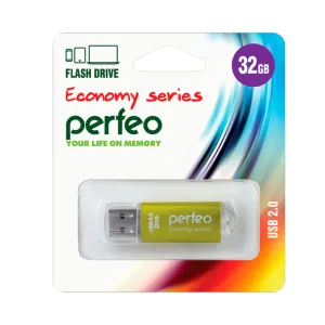 USB флэш-диск Perfeo PF-E01Gl032ES 32GB E01 Gold economy series