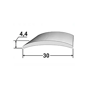 Порог-держатель PKD ПД-02 дуб санта 30 мм 1.35 м