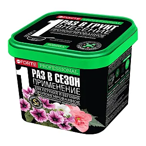 Удобрение гранулированное Bona Forte Для петуний и бегоний пролонгированное