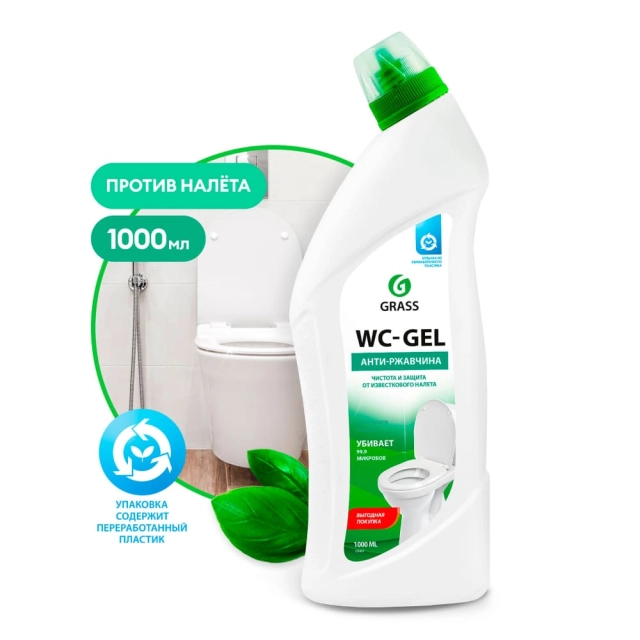 Средство чистящее Grass WC-gel 125437 1000 мл Средство чистящее Grass WC-gel 125437 1000 мл