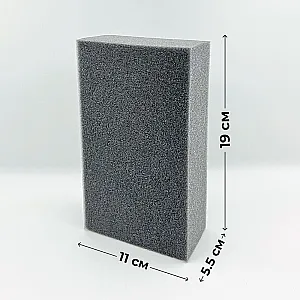 Губка автомобильная Grass IT-0581 прямоугольная черная