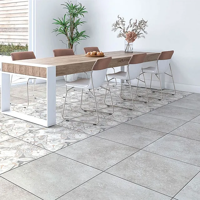 Керамогранит Lasselsberger Ceramics Цементо 7246-0001 450*450*8 мм орнамент