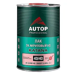 Лак Autop 2К HS Острый блеск Katana ATP-CR40/40-1 1 л Лак Autop 2К HS Острый блеск Katana ATP-CR40/40-1 1 л