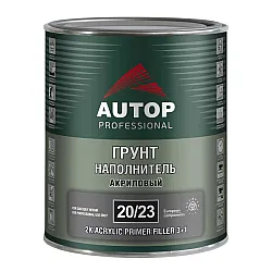 Грунт-наполнитель Autop 20/23 2K 3+1 акриловый серый 1 л
