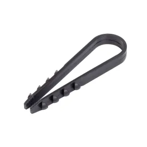 Дюбель-хомут Fortisflex 59544 ДХ 5-10 черный 100 шт