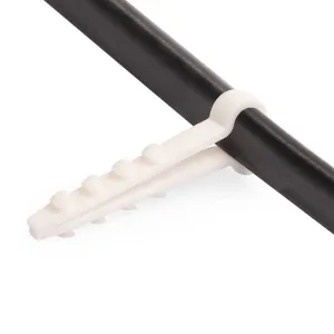 Дюбель-хомут Fortisflex 59234 ДХП 8-5 белый 100 шт