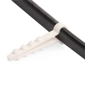 Дюбель-хомут Fortisflex 59388 ДХП 14-6 белый 100 шт